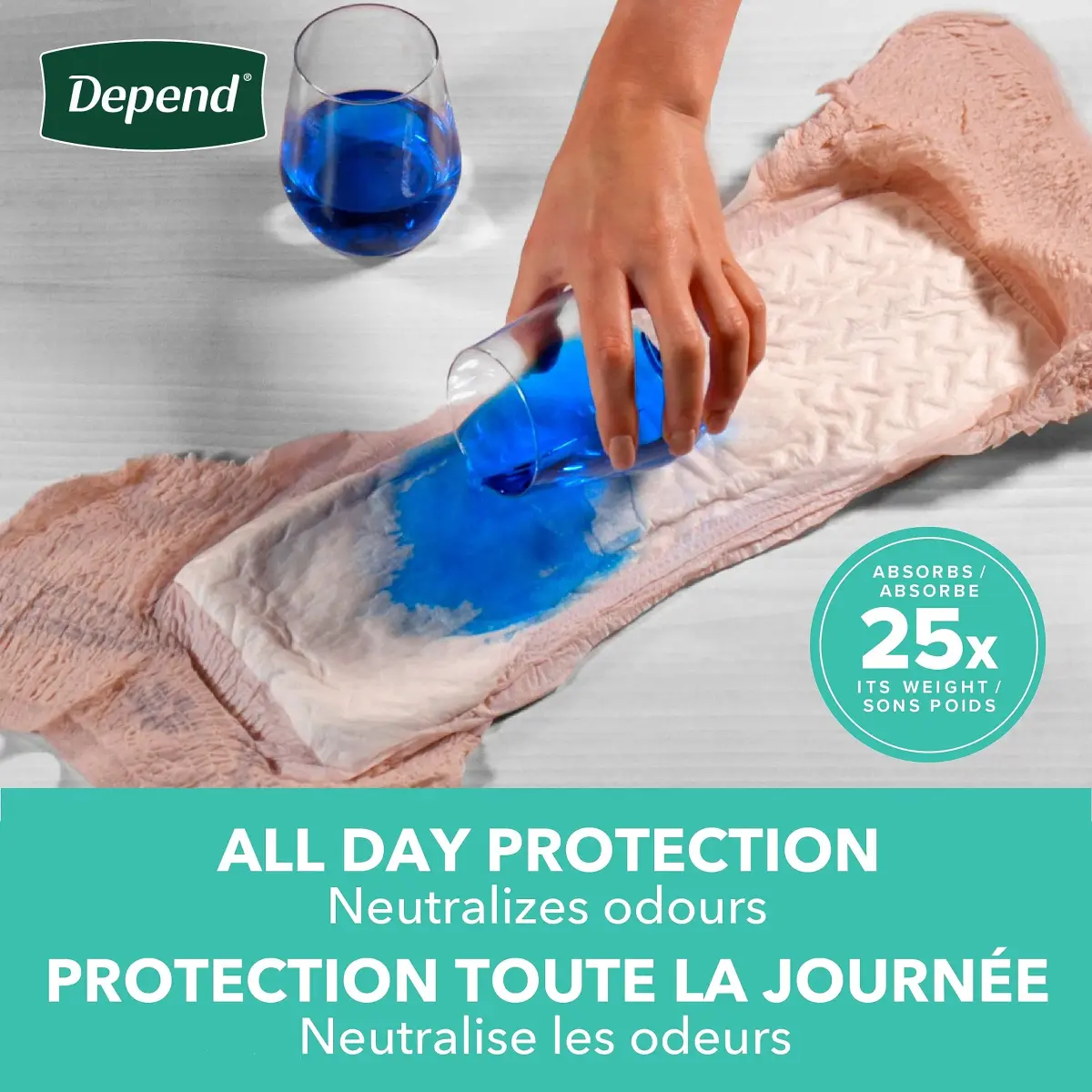 Depend FIT-Flex Incontinence Underwear for Women, Maximum Absorbency, Small, 44 Count | Discreet Fit Under Clothing - view 3