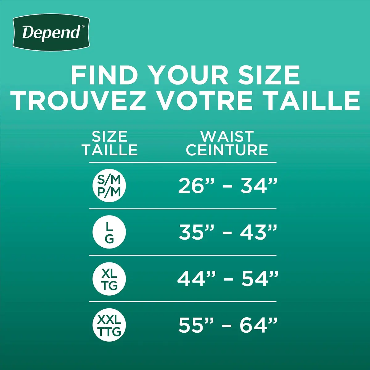 Depend FIT-FLEX Incontinence Underwear for Men, Maximum Absorbency, Large 40 Count | Discreet Fit, 35-43" Waist - view 5