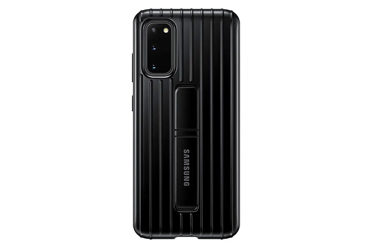 Samsung Galaxy S20 Case, Rugged Protective Cover - Black | Drop-Tested Military Standard - main product image