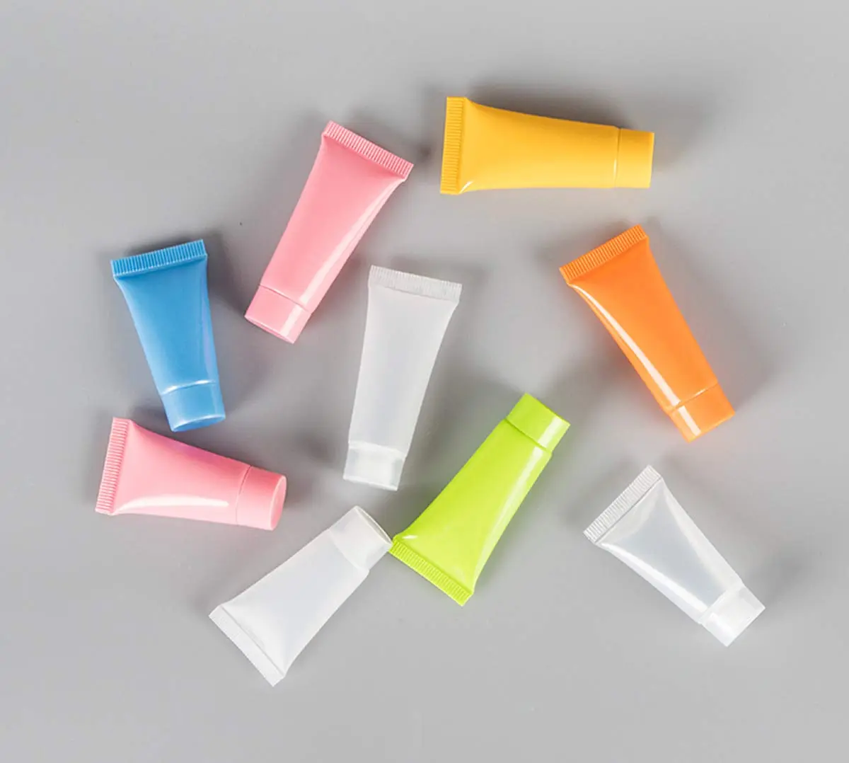 Skydume 50 Pcs Pink 5ml (0.17 Fl Oz) Refillable Travel Plastic Squeeze Bottles | Leak-Proof Design for Cosmetics & Lotions - view 3