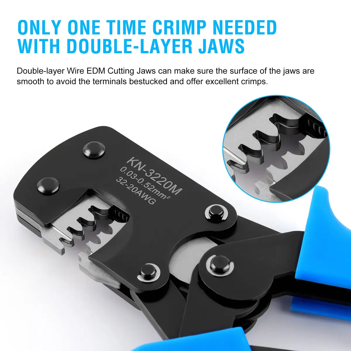 Knoweasy Micro Molex Crimper: Compatible with D-Sub, JST, JAE Connectors | Precise Ratcheting Tool for Micro Connectors - view 4