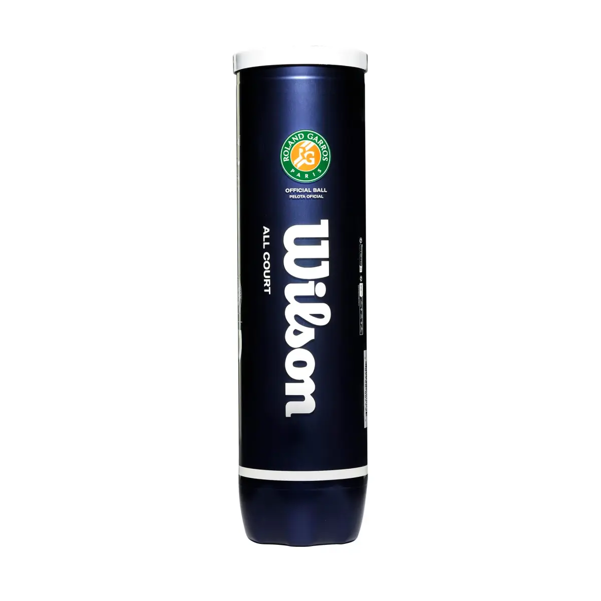 Wilson Roland Garros Official Tennis Balls (4-Pack, Yellow) | ITF Approved for All Court Play - main product image