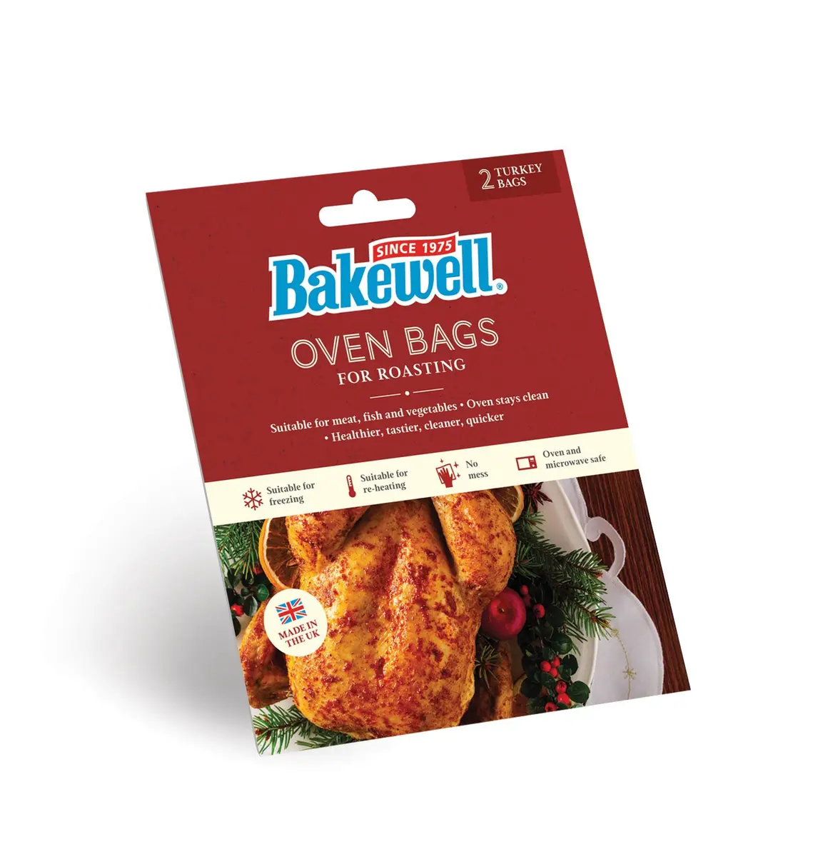 Bakewell Turkey Oven Bag | Disposable Food Storage Bag for Roasting & Baking - main product image