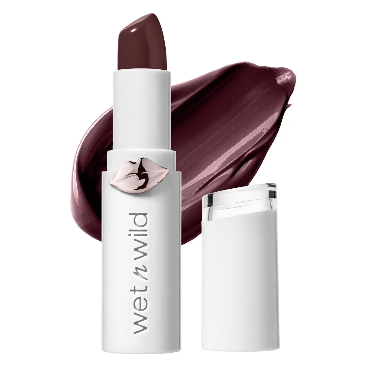 wet n wild Mega Last High-Shine Lipstick Lip Color, Sangria Time 3.2g (0.11 oz) | Nourishing Creamy Color - main product image