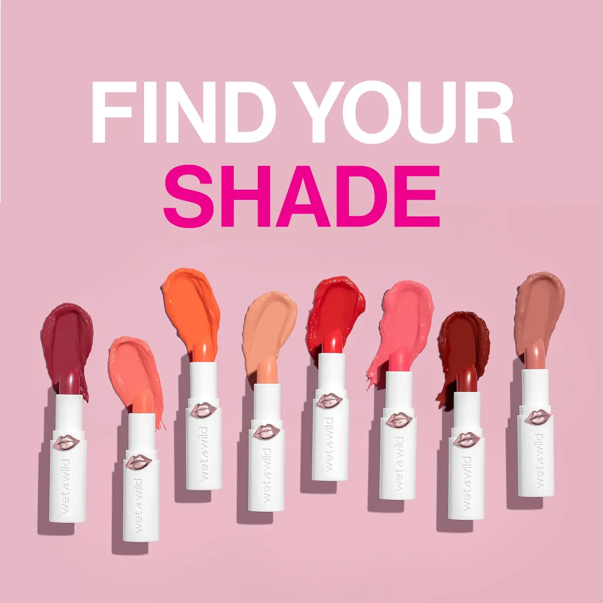 wet n wild Mega Last High-Shine Lipstick Lip Color, Rosé And Slay | Nourishing Creamy Color - view 2