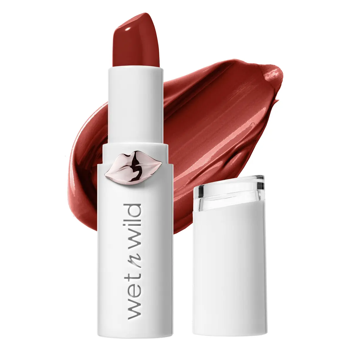 wet n wild Mega Last High-Shine Lipstick Lip Color Crimson Crime 29.57 ml (1 Fl Oz) - main product image