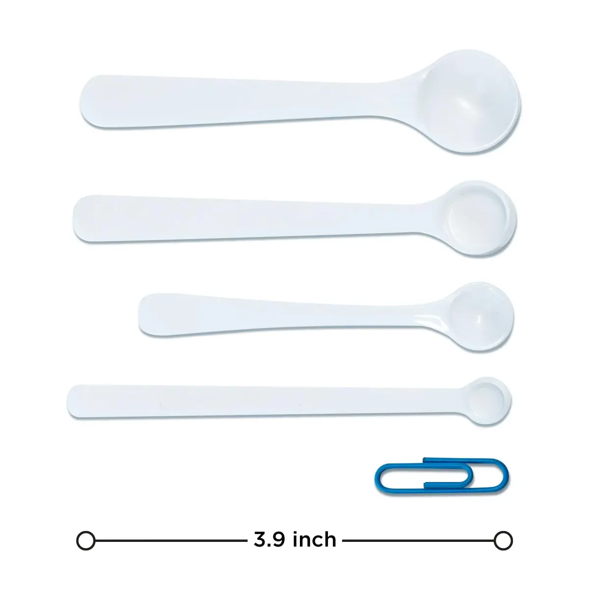 Extrakt Manufaktur Hamburg Milligram Measuring Spoons Set of 7 | 6 mg to 1g Dosing Spoons - view 5