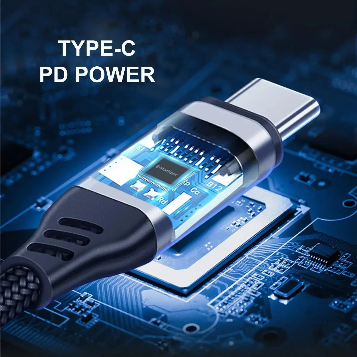 cablecc USB-C Female to DC 5.5x2.1mm PD Charge Cable 20cm (0.65ft) | Powers Laptops 18-20V - view 7