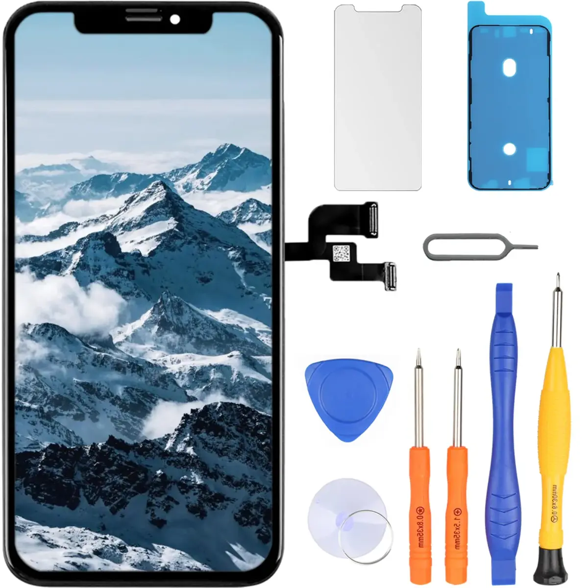 LL TRADER iPhone XS LCD Screen Replacement 5.8'' (14.7 cm) with Repair Kit | FHD Retina Display - main product image