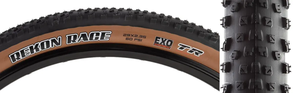 Maxxis Rekon Race 29x2.35 Tubeless XC Tire | Dual Compound, EXO, E25 Rated for Dry Trails - view 6