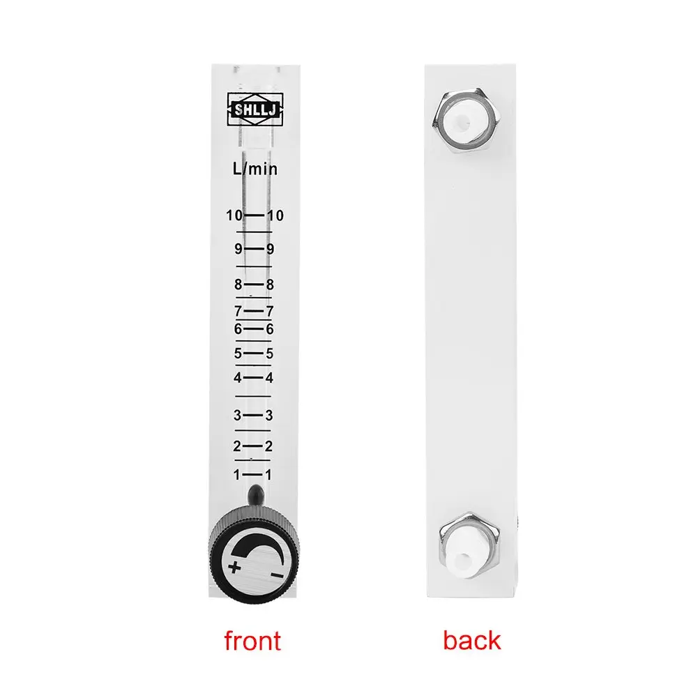 Yanmis Gas Flowmeter 1-10 LPM Acrylic Industry-Grade Gas Measurement Tool - view 5