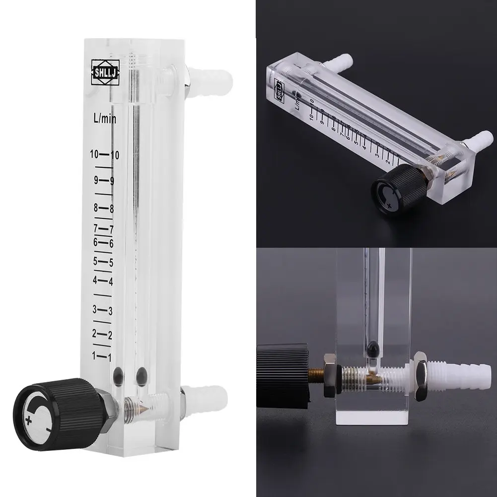 Yanmis Gas Flowmeter 1-10 LPM Acrylic Industry-Grade Gas Measurement Tool - view 4