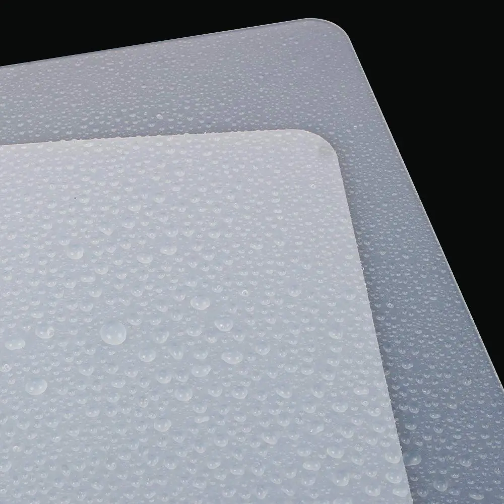 Webake Clear Desk Mat, Silicone Counter Top Protector 23.6" x 15.7" Heat Resistant Nonstick Silicone Mat for Resin Nail Desk - view 4