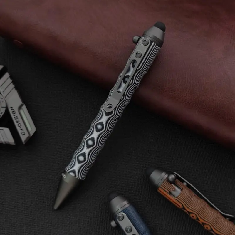 Cool Hand 4.5'' G10 Bolt Action Pen | Refillable Ballpoint Ink, Ergonomic Design - view 4