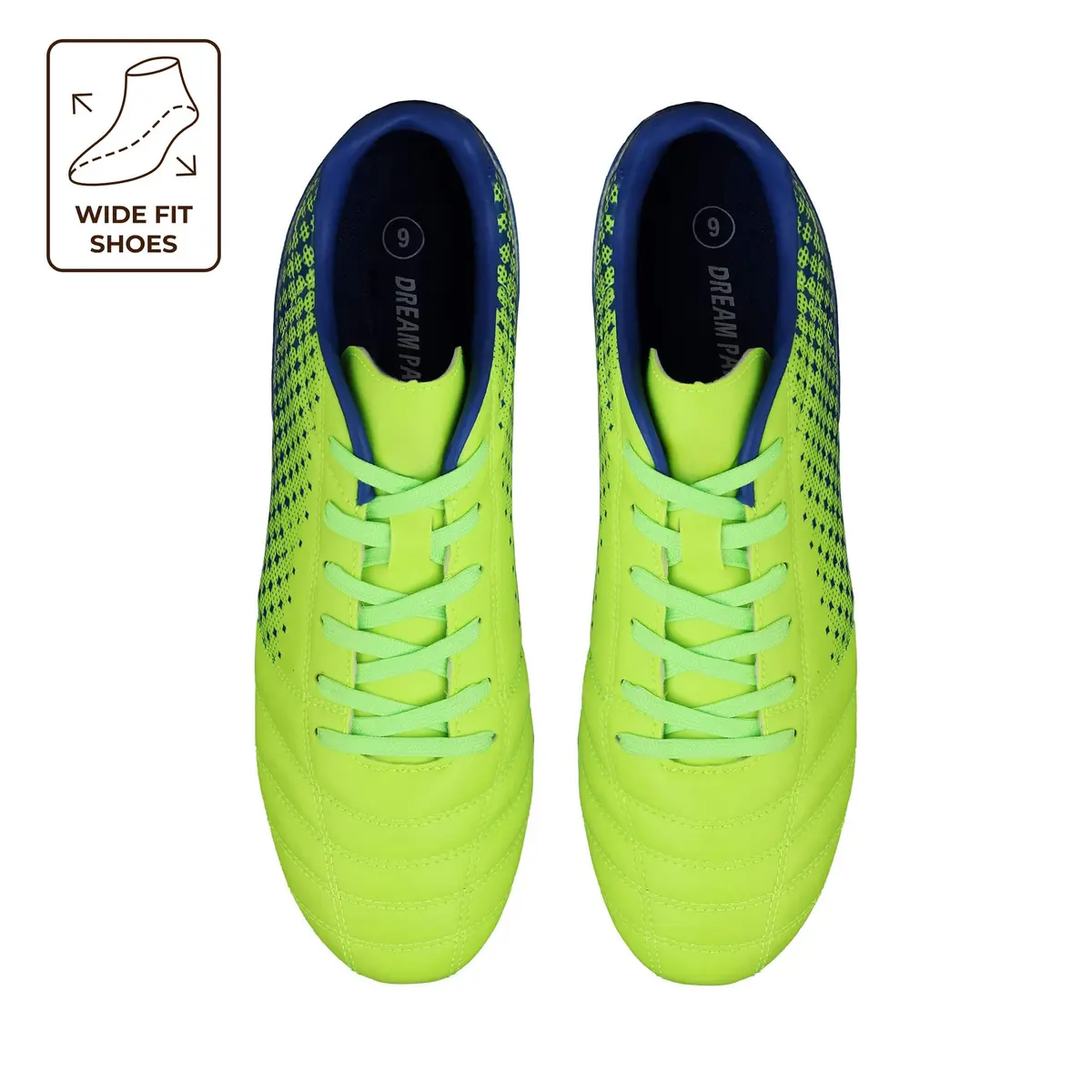 DREAM PAIRS Men's Firm Ground Soccer Shoes 13 | Lightweight Synthetic Leather, Traction for Grass Fields - view 3