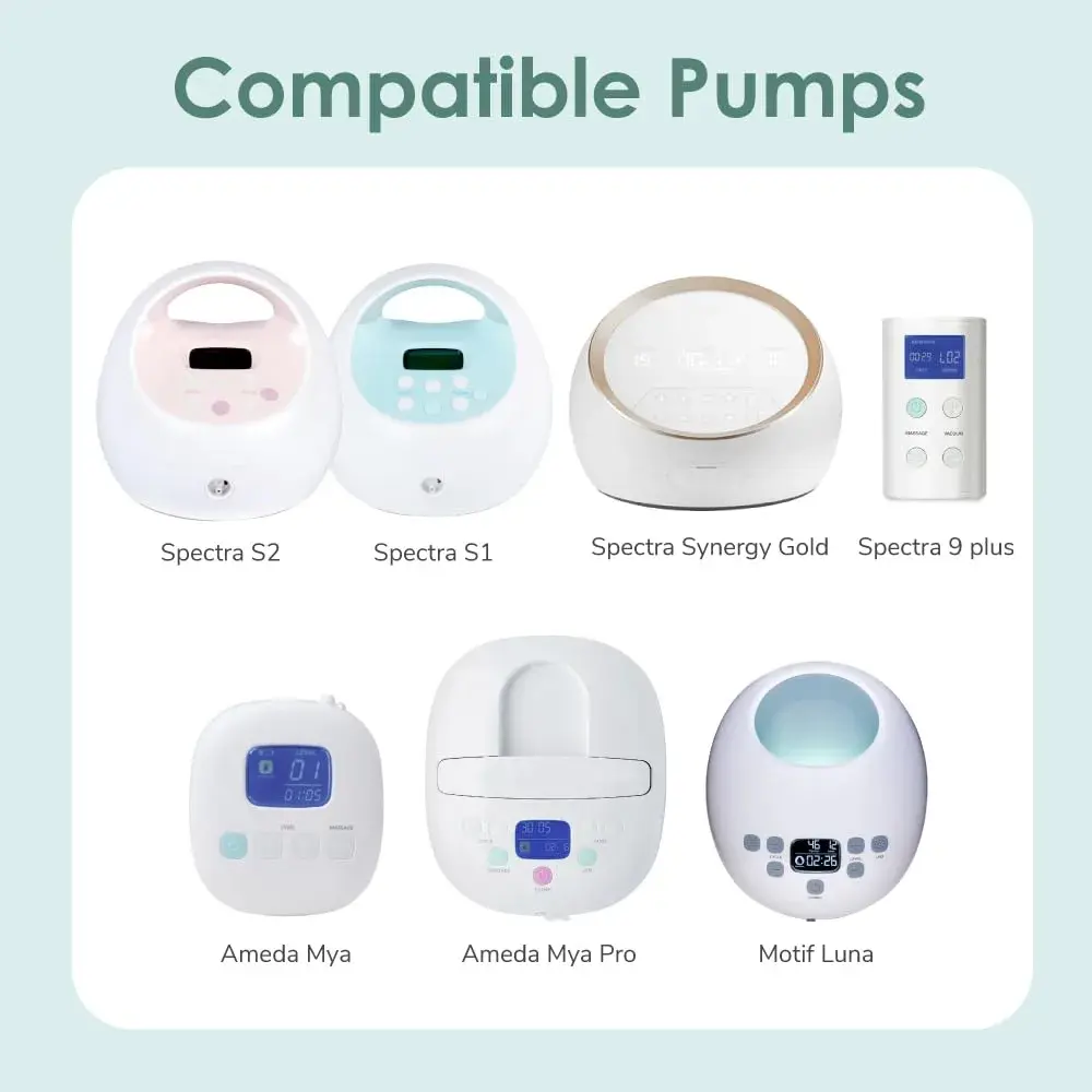 Maymom Duckbill Valves for Spectra S1/S2 Pumps, 6 ct (Mixed Color) | BPA-Free Silicone Replacement Parts - view 4