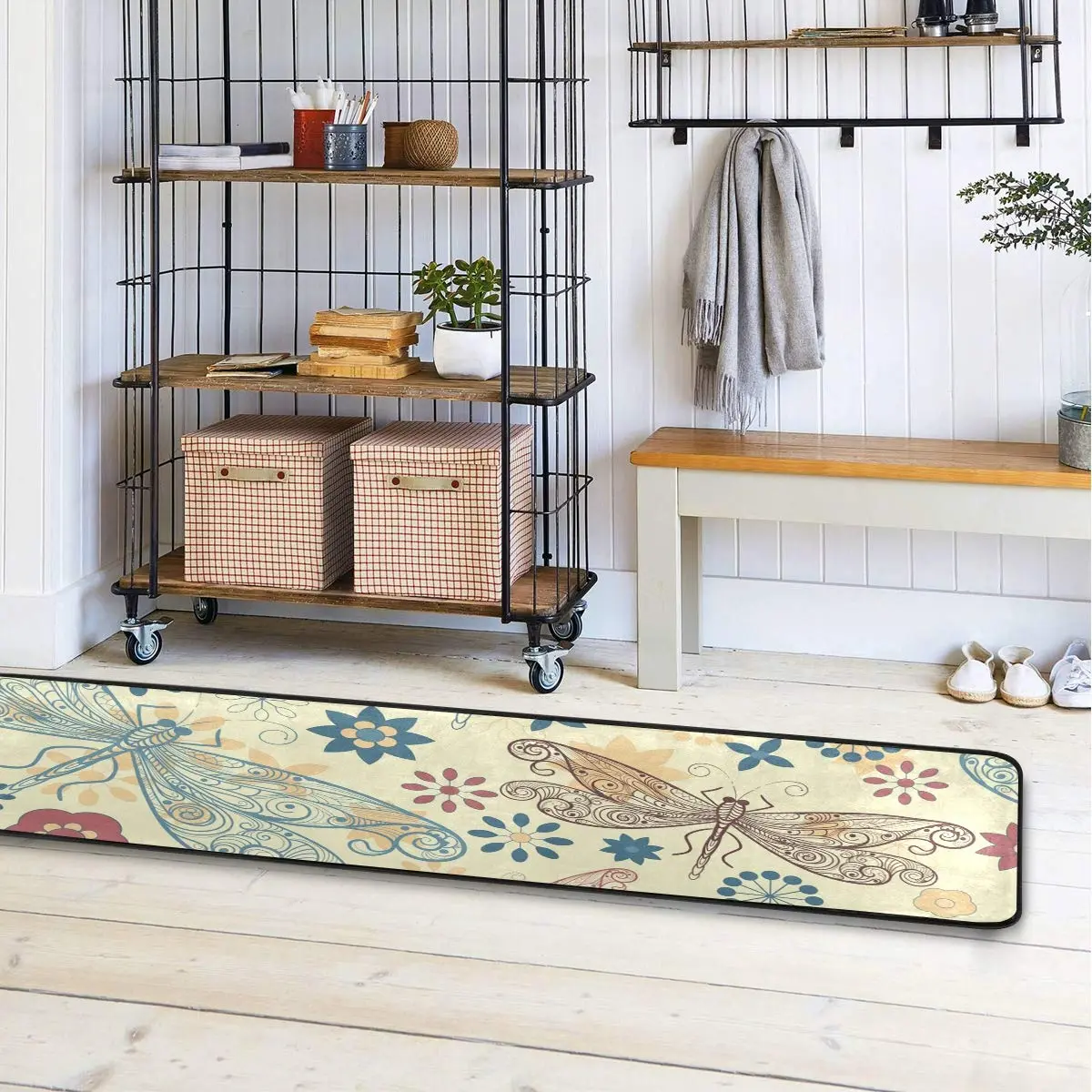 Senya Kitchen Rug 72x24in | Non-Slip Water Absorbent Area Rug for Home & Kitchen - view 3