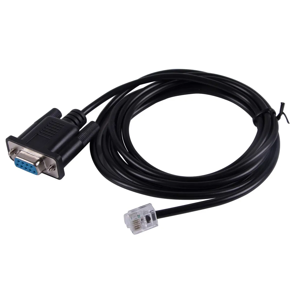 Suamdoen DB9 Serial RS232 to RJ12 6P6C Adapter Cable for APC PDU 6ft | Compatible with APC 940-0144A - view 5
