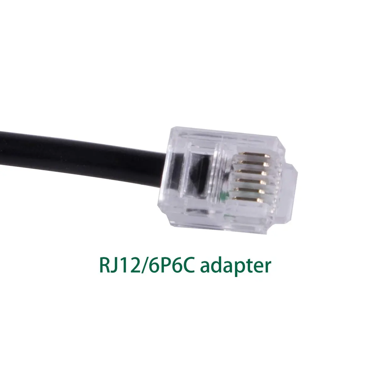 Suamdoen DB9 Serial RS232 to RJ12 6P6C Adapter Cable for APC PDU 6ft | Compatible with APC 940-0144A - view 2