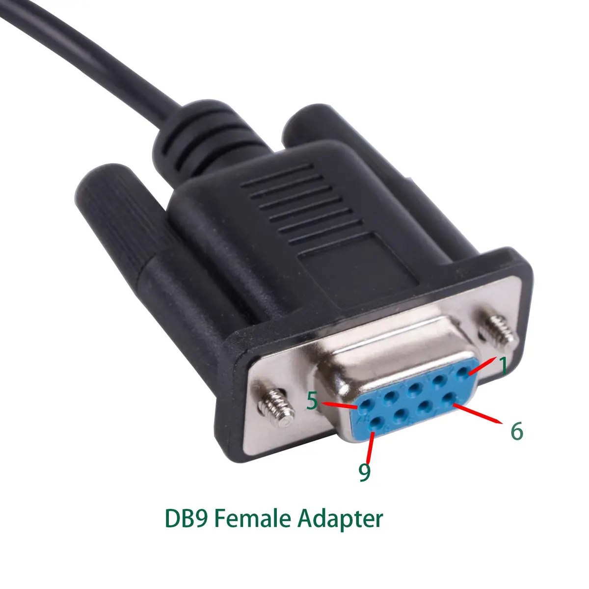 Suamdoen DB9 Serial RS232 to RJ12 6P6C Adapter Cable for APC PDU 6ft | Compatible with APC 940-0144A - view 3