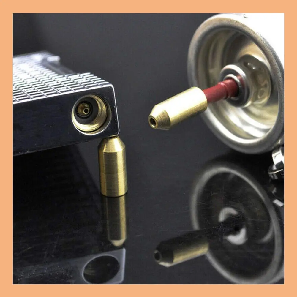 Acxico Brass Gas Refill Adapter for S.T Dupont Lighter | Leak-proof, Durable, Brass, 3 Pack - view 5