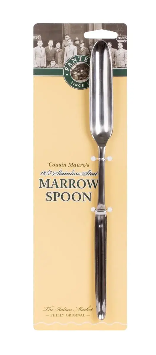 Fante's Marrow Spoon Set of 2 | Japanese 18/8 Stainless Steel for Osso Buco & Crab - view 3