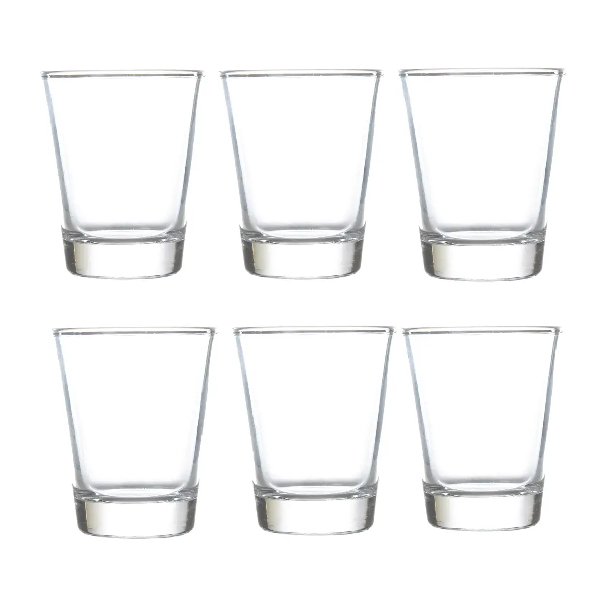 Burns Glass Heavy Base Shot Glass Set 1.75 Oz | Durable & Elegant (70-120 chars) - main product image