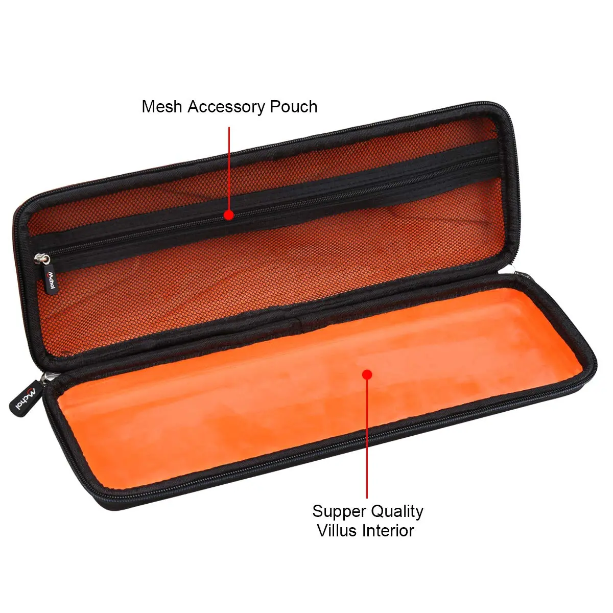 Mchoi Hard Portable Case for Hercules DJControl Starlight | Shockproof & Waterproof 11.8 x 7.5 x 1.6 inches - view 2