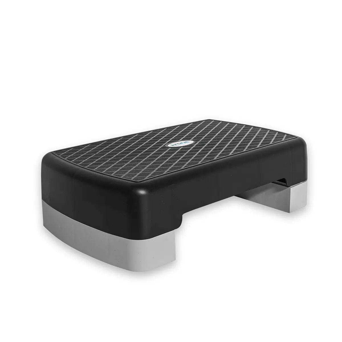 Tone Fitness Exercise Step Platform | Adjustable Non-Slip Aerobic Step, Black/Gray, 4 & 6 Inch Heights - main product image