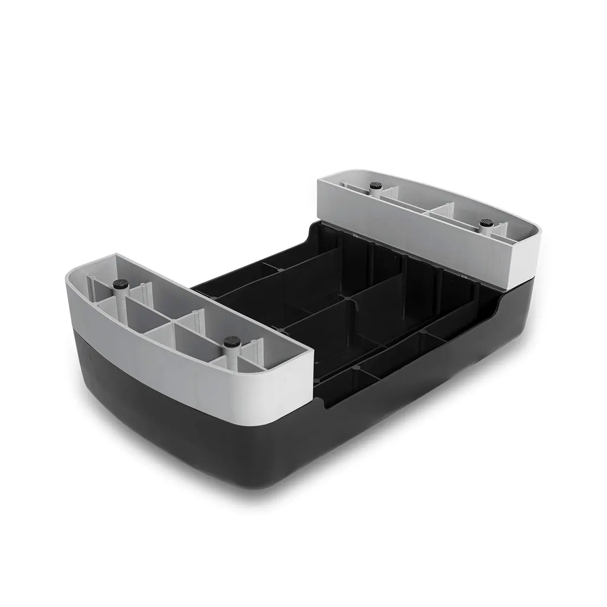 Tone Fitness Exercise Step Platform | Adjustable Non-Slip Aerobic Step, Black/Gray, 4 & 6 Inch Heights - view 3