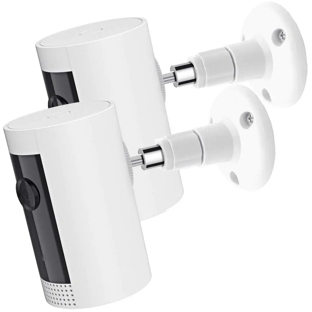 Gresur White 2 Pack Mount Bracket | 360° Adjustable Security Camera Holder for Indoor & Outdoor Use - main product image