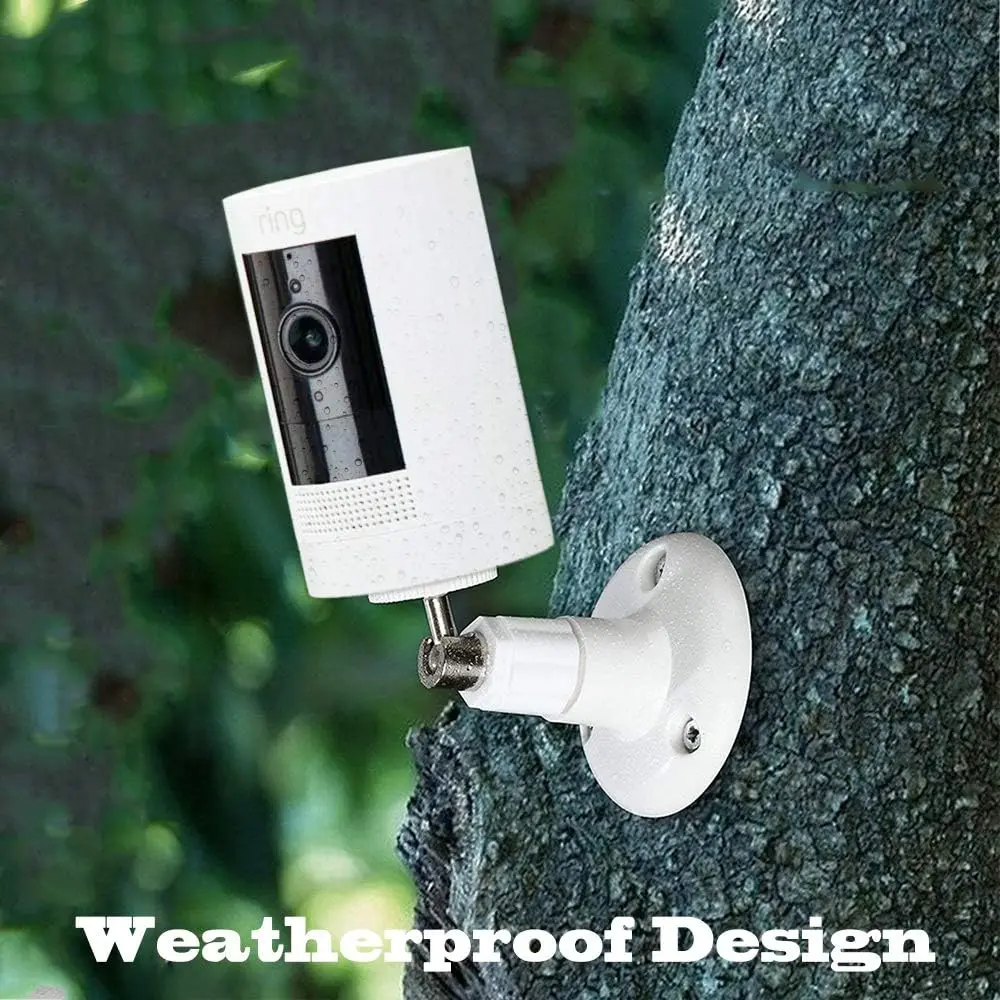 Gresur White 2 Pack Mount Bracket | 360° Adjustable Security Camera Holder for Indoor & Outdoor Use - view 7