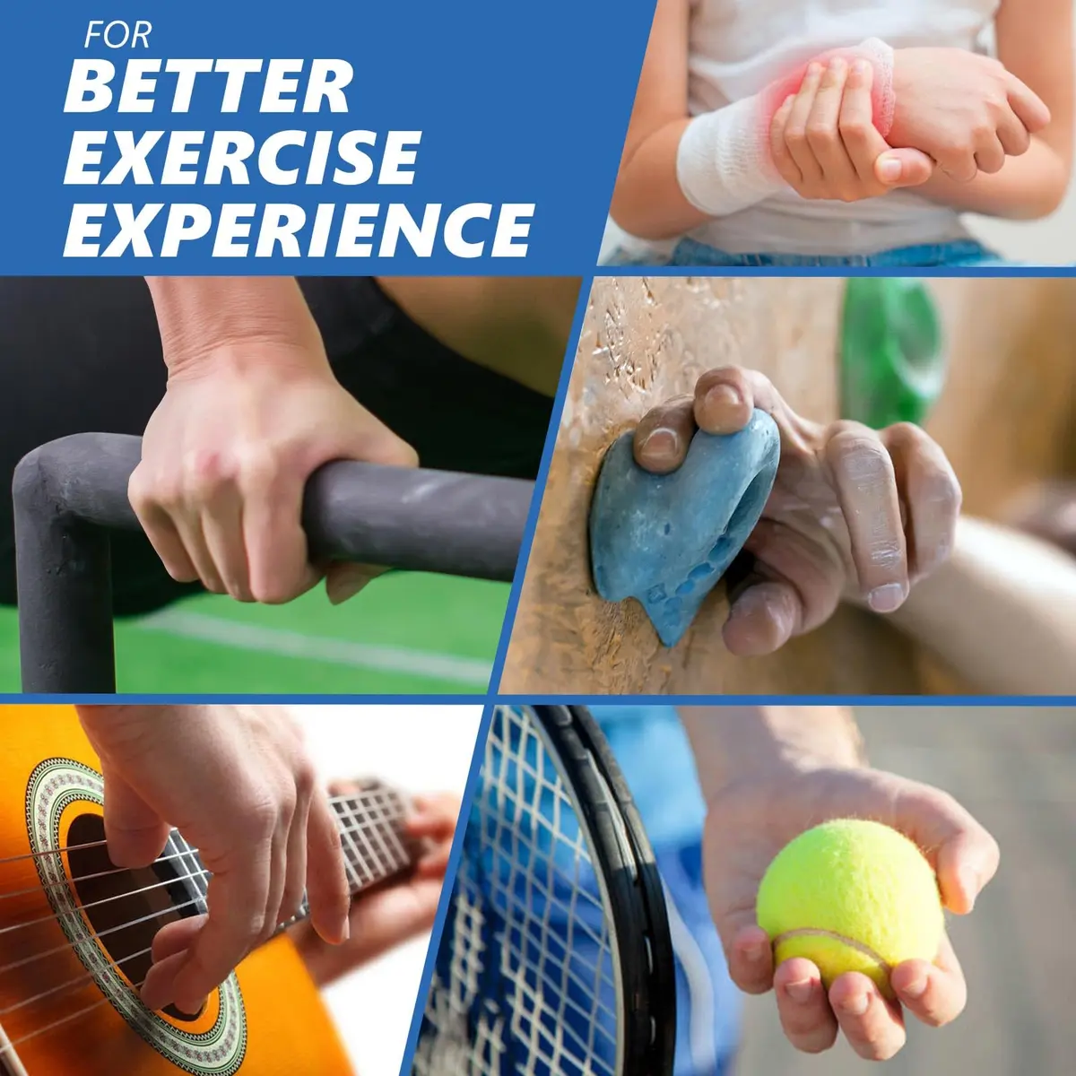 roygra Grip Strength Trainer (8 Pack) | Hand & Finger Exercise Devices for All Ages - view 6