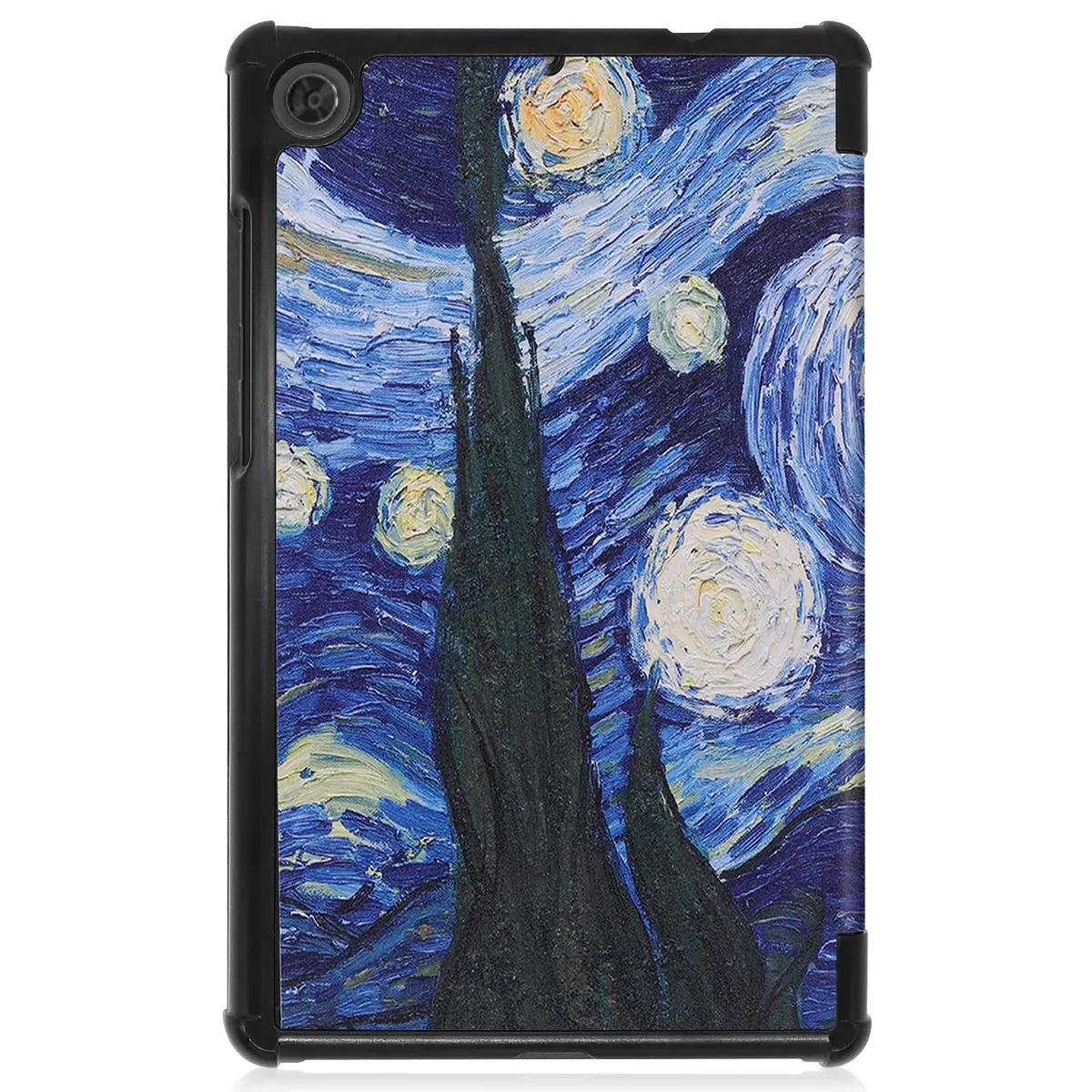 Ratesell Lightweight Smart Trifold Stand Case Cover for Lenovo Tab M8 TB-8505F / TB-8505X / Lenovo Tab M8 (2nd Gen) 2019 Release | Star Night - view 7