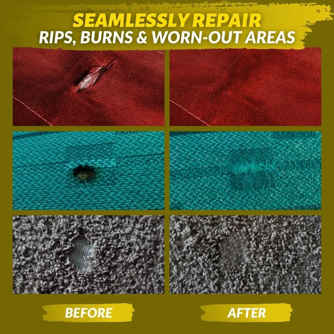 COCONIX Carpet & Fabric Repair Kit for Upholstery, Car Seats, Burns & Holes | Professional Quality Fixes for Tears & Stains - view 3