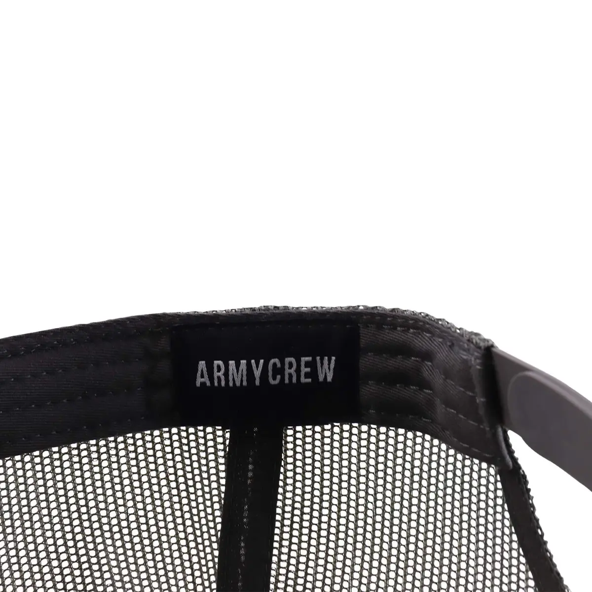 Armycrew Oversize XXL Low Profile Two Tone Mesh Back Trucker Baseball Cap - Black Charcoal | Adjustable Snapback - view 4