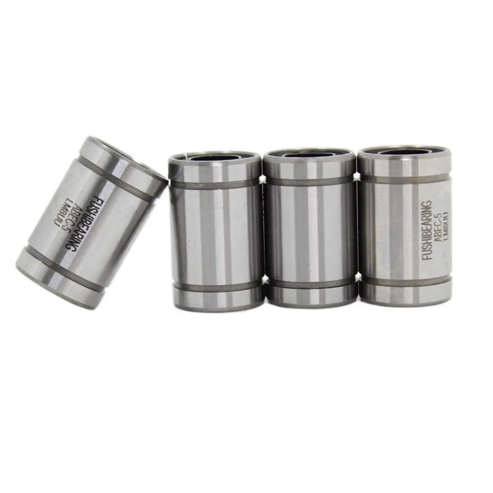 FUSHIBEARING 3D Printer CNC Linear Bearings Set LM8UU Pack of 4 | Precise, Long-Lasting, USA Import - main product image