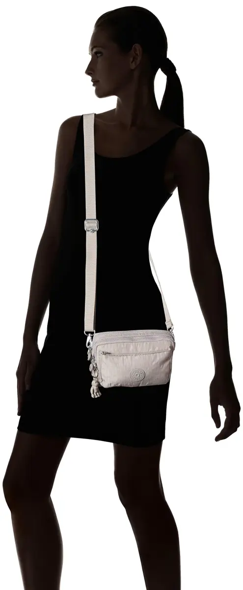 Kipling Abanu Medium Crossbody Bag 4L (9.5"L x 6.75"H x 3.5"D) | Lightweight Nylon Waist Pack for Everyday Travel - view 2