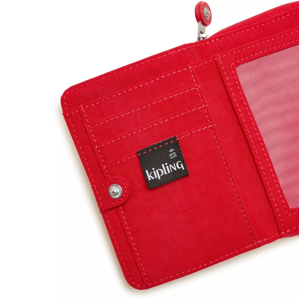 Kipling Women's Money Love Wallet, RFID Anti-Hacker Technology Wallet, Polyester Zip Closure Wallet - view 7