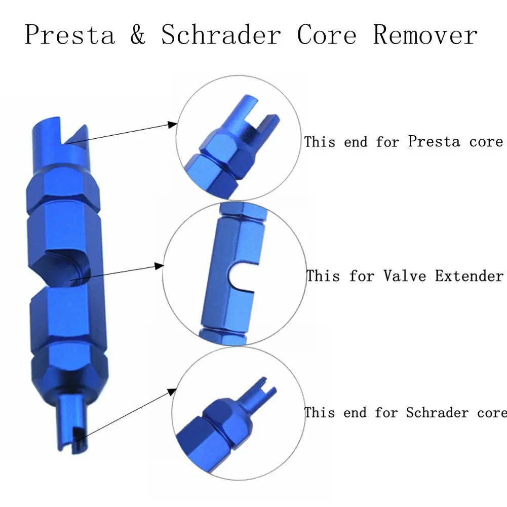 Aracey Presta Valve Core Kit 20 Pieces | Copper & Aluminum, Universal Fit, Easy Inflation - view 4