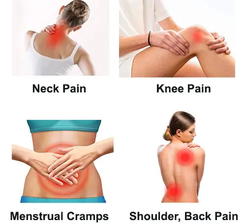KOYA Naturals Heating Pad Microwavable - Cherry Pit/Stone/Seed Pillow Heat Pack for Neck, Muscles, Joints, Stomach Pain, Menstrual Cramps - Warm Compress Neck Wrap - Moist Heat Therapy (Henna Red) - view 6