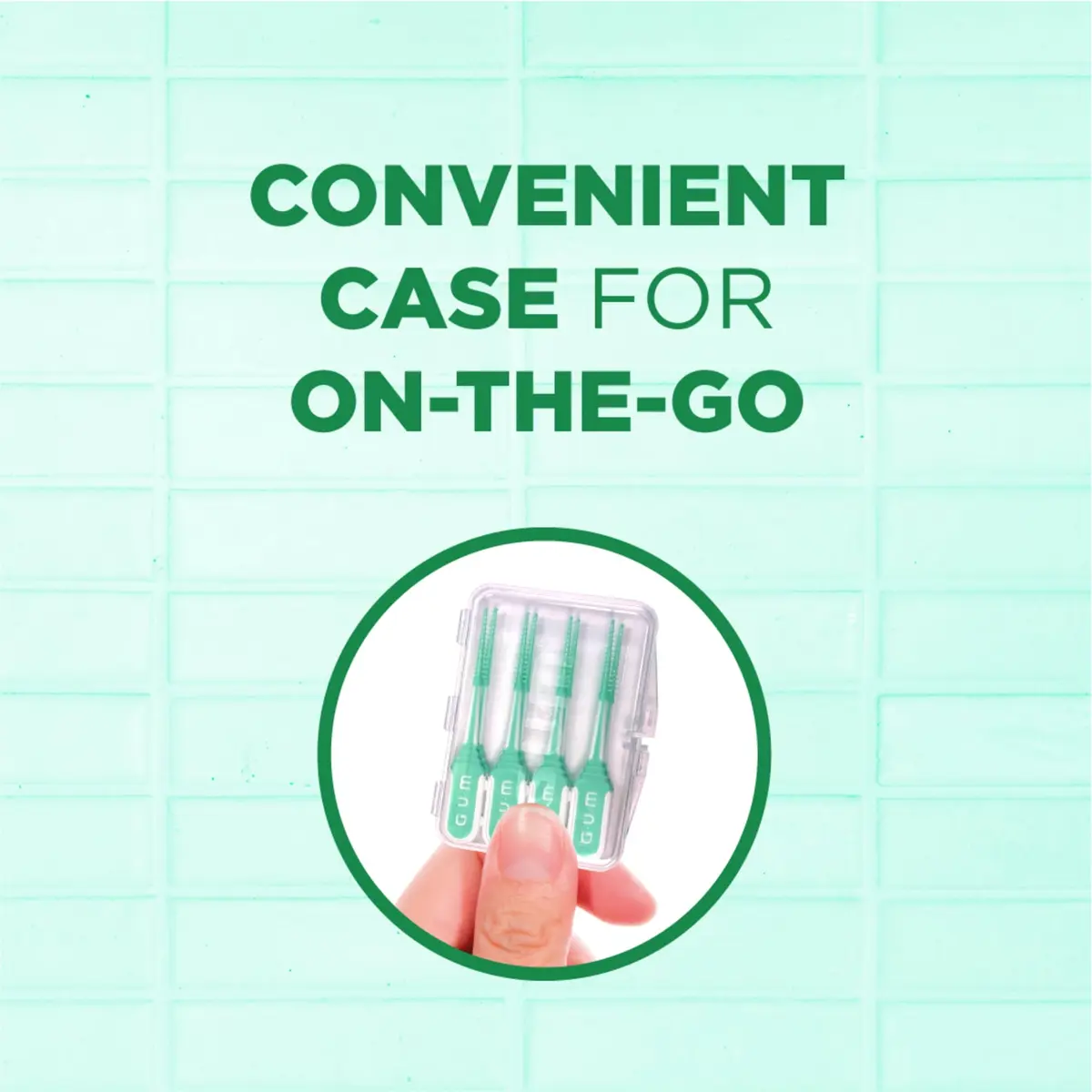 GUM Soft-Picks Comfort Flex Mint Interdental Picks 80 Count | Dentist Recommended for Oral Care - view 4