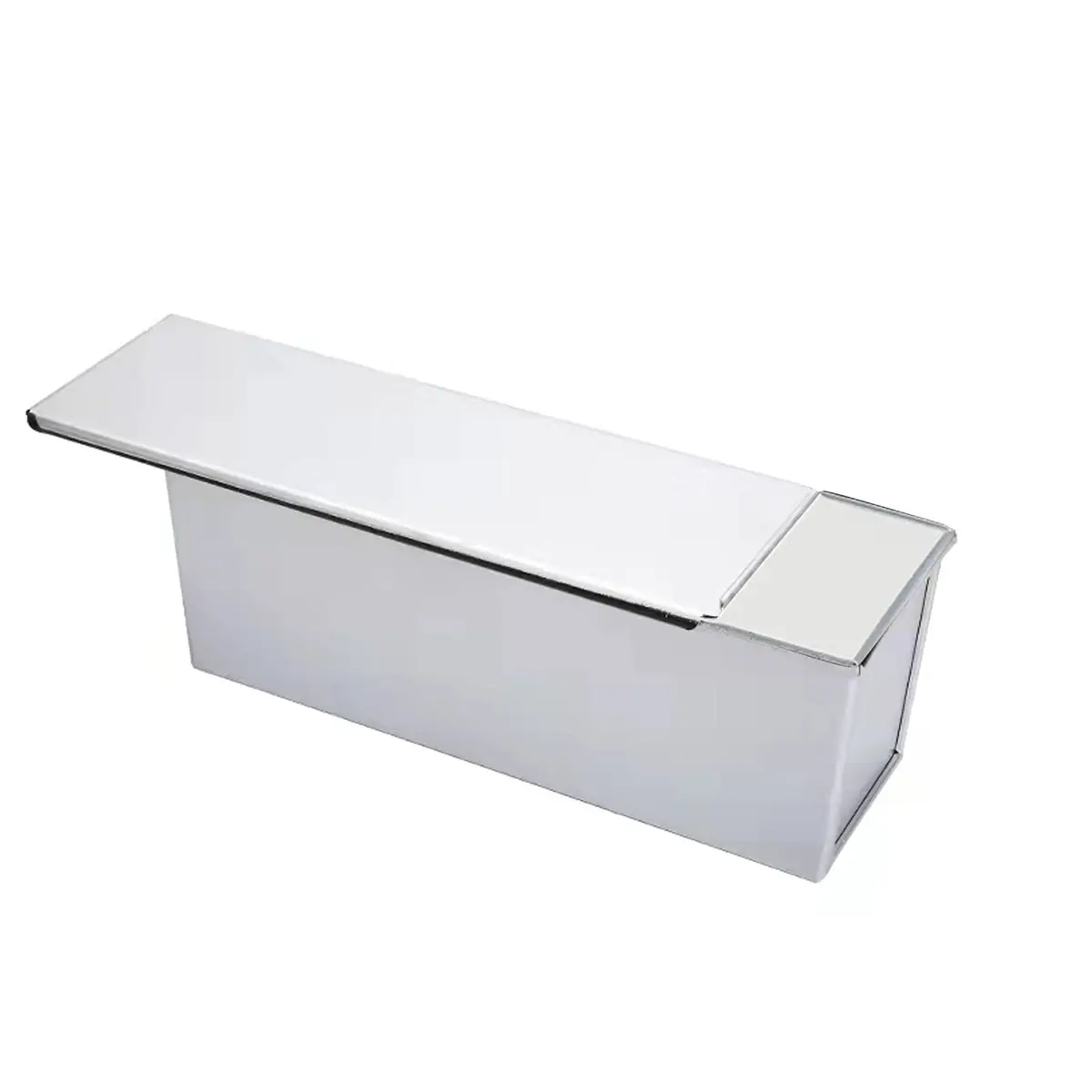 TA BEST Aluminum Steel Pullman Loaf Pan with Lid 10x3.93x4.4in Non-Stick Commercial Grade - view 7