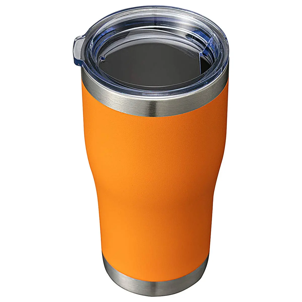 HASLE OUTFITTERS 20 oz Stainless Steel Tumbler with Lid | Vacuum Insulated, Orange, 1 Pack - main product image