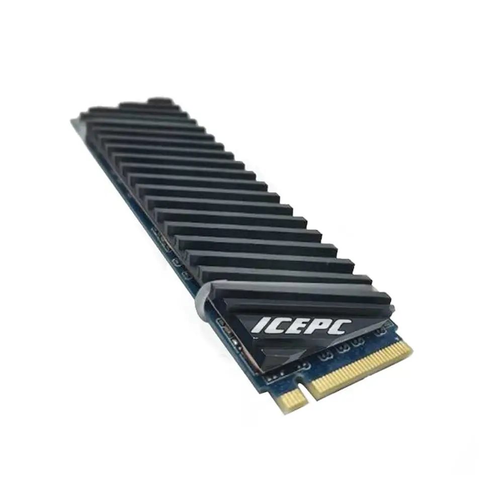 icepc M.2 Heatsink for PS5 NVME 2280 SSD 70x20x4mm | Graphene Copper Cooler for Laptop PC - main product image