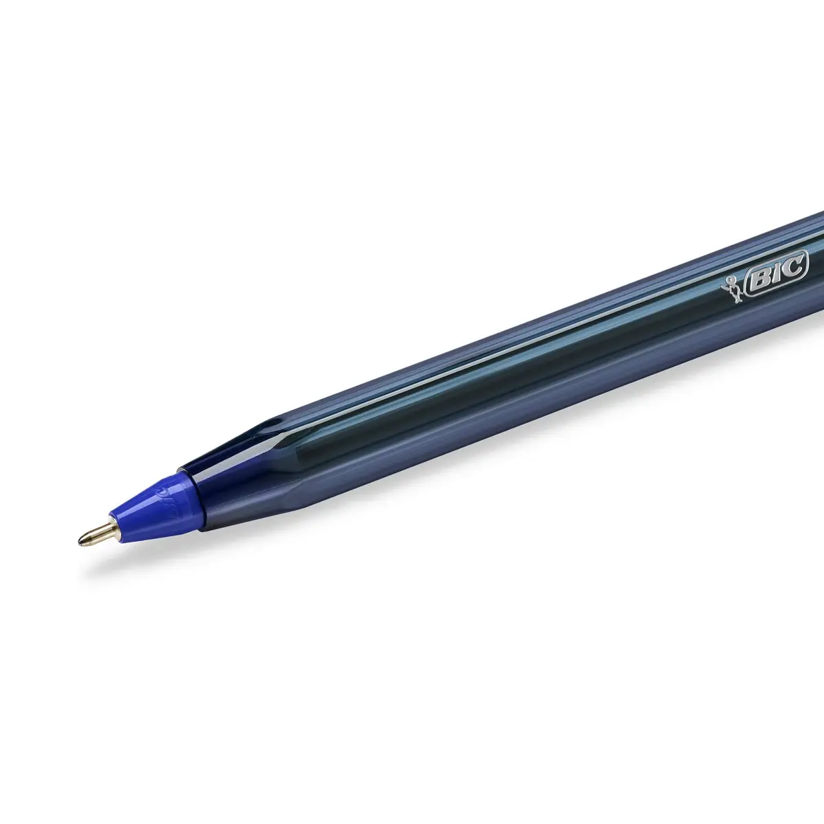 BIC Crystal Exact Fine Point Pens (0.7 mm) - Blue, Box of 20 | Precise, Smooth Writing for Office & School - view 2
