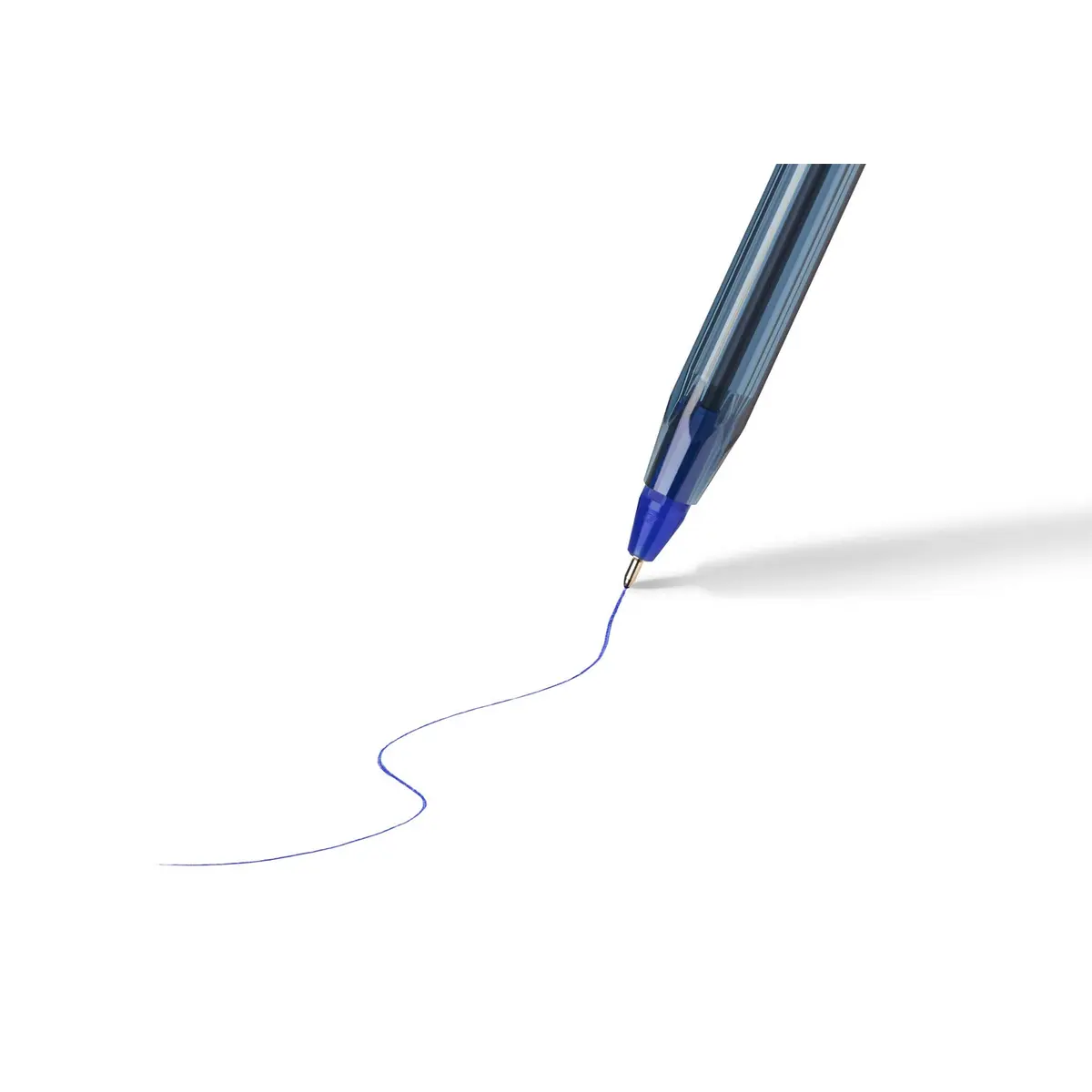 BIC Crystal Exact Fine Point Pens (0.7 mm) - Blue, Box of 20 | Precise, Smooth Writing for Office & School - view 4