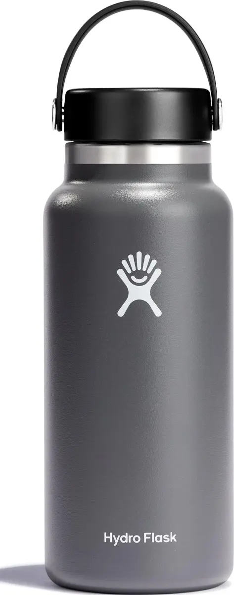 Hydro Flask 32 Oz Stone Wide Mouth Water Bottle | Insulated Stainless Steel for Cold & Hot Drinks - main product image