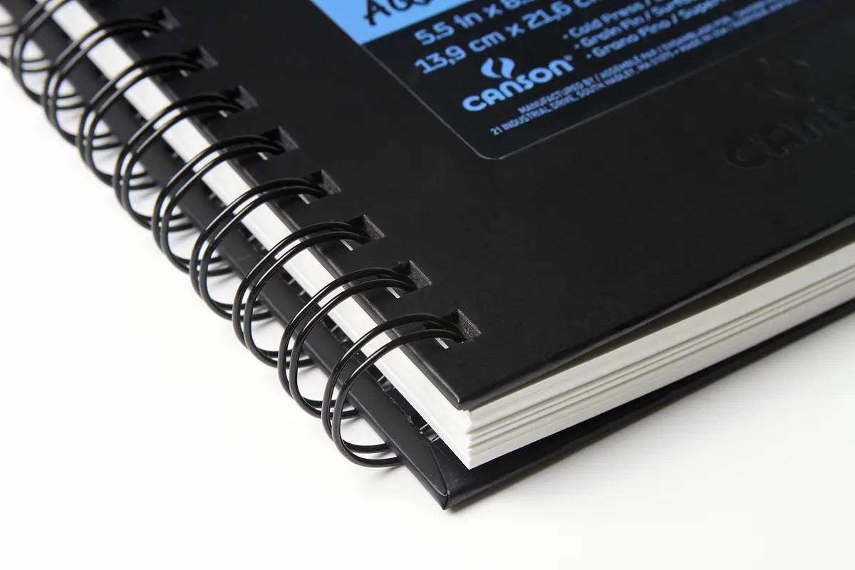Canson XL Series Watercolor Paper Art Book 5.5x8.5 in | 90lb/185gsm, Acid-Free, French Craftsmanship - view 3