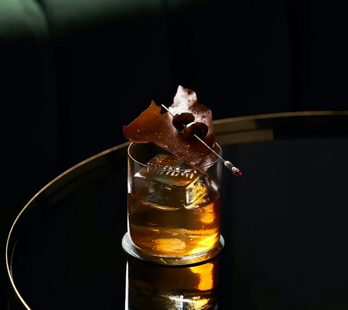 Amehla Bare Ultra Thin Cocktail Glasses 12oz | Minimalist Whiskey Tumblers for Home & Bar - view 5